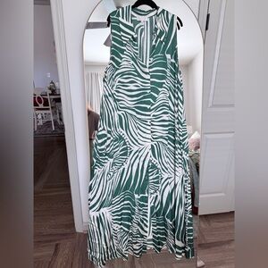 Corey Lynn Calter Jungle Print Swim Cover-Up